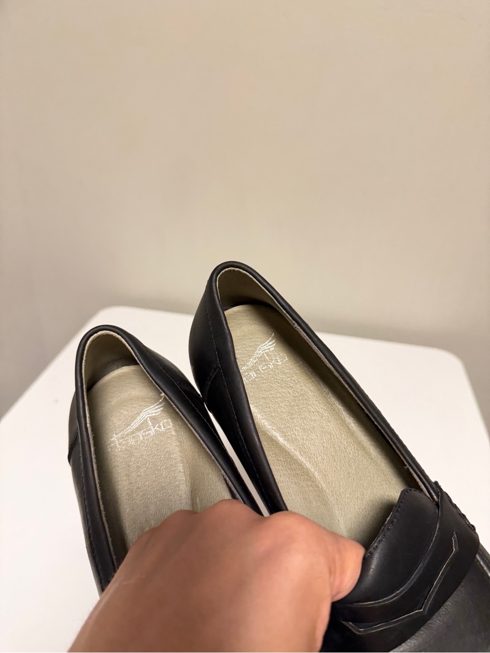 Dansko Danica Black Waterproof Burnished Loafer Women’s EU 40 US 8.5-9 - Picture 8 of 9